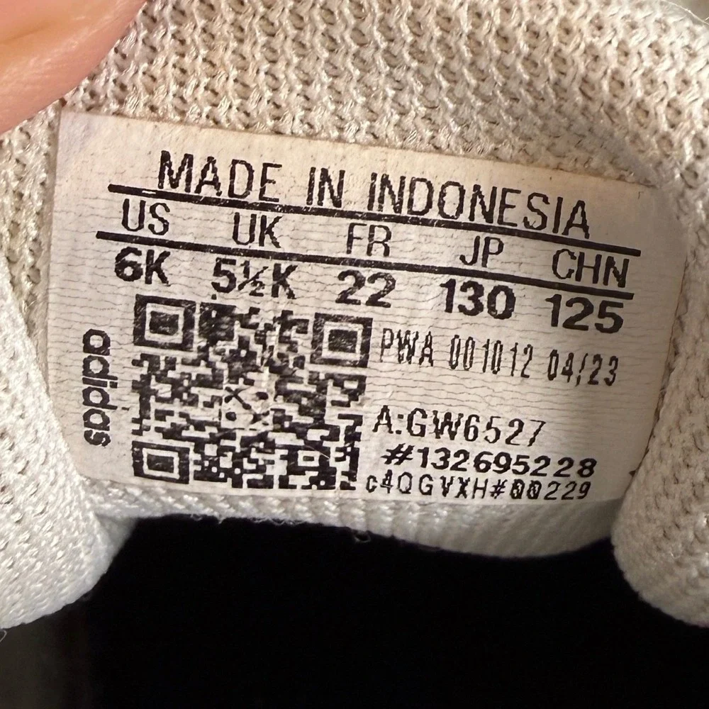 Adidas Grand Court 2.0 CF I Toddler Sneakers White Black Shoes Size‎ 6K Kicks
